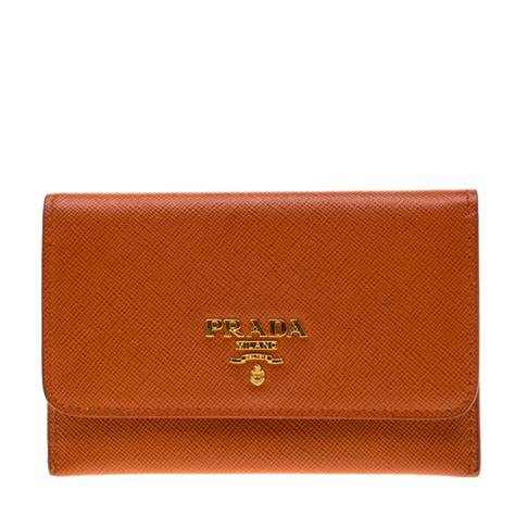 orange prada wallet|prada wallet black woman.